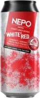 Nepo Crazy Line Series White & Red